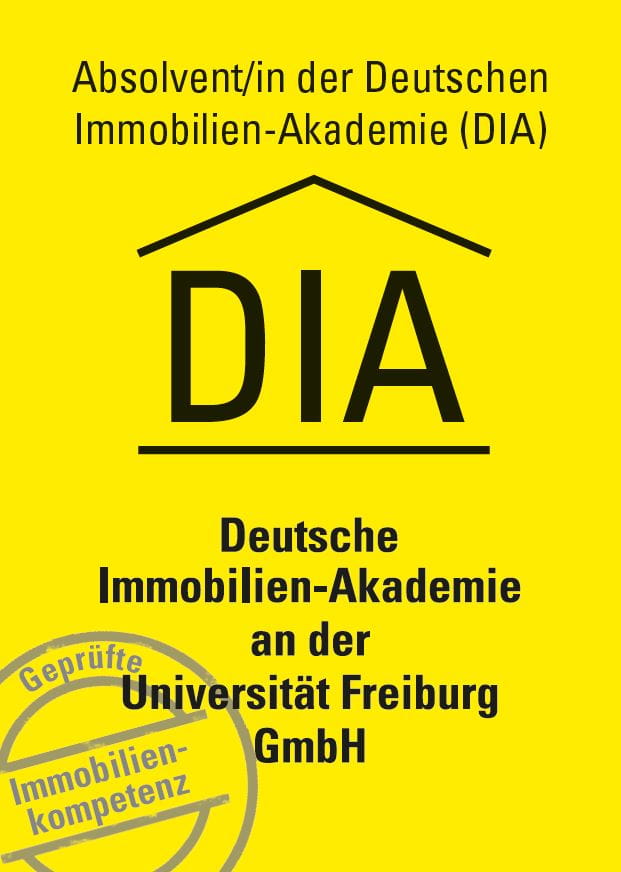 Zertifikat Deutsche Immobilien-Akademie