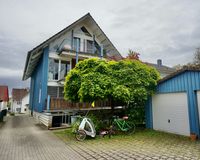 Garage und Ansicht Gartenseite