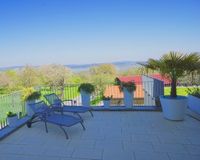 traumhafte Terrasse mit Blick