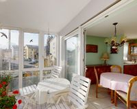 Balkon Essbereich Küche