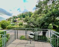 Balkon mit Blick ins Grüne